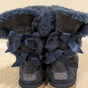 Navy blue Sutton's Ugg boots